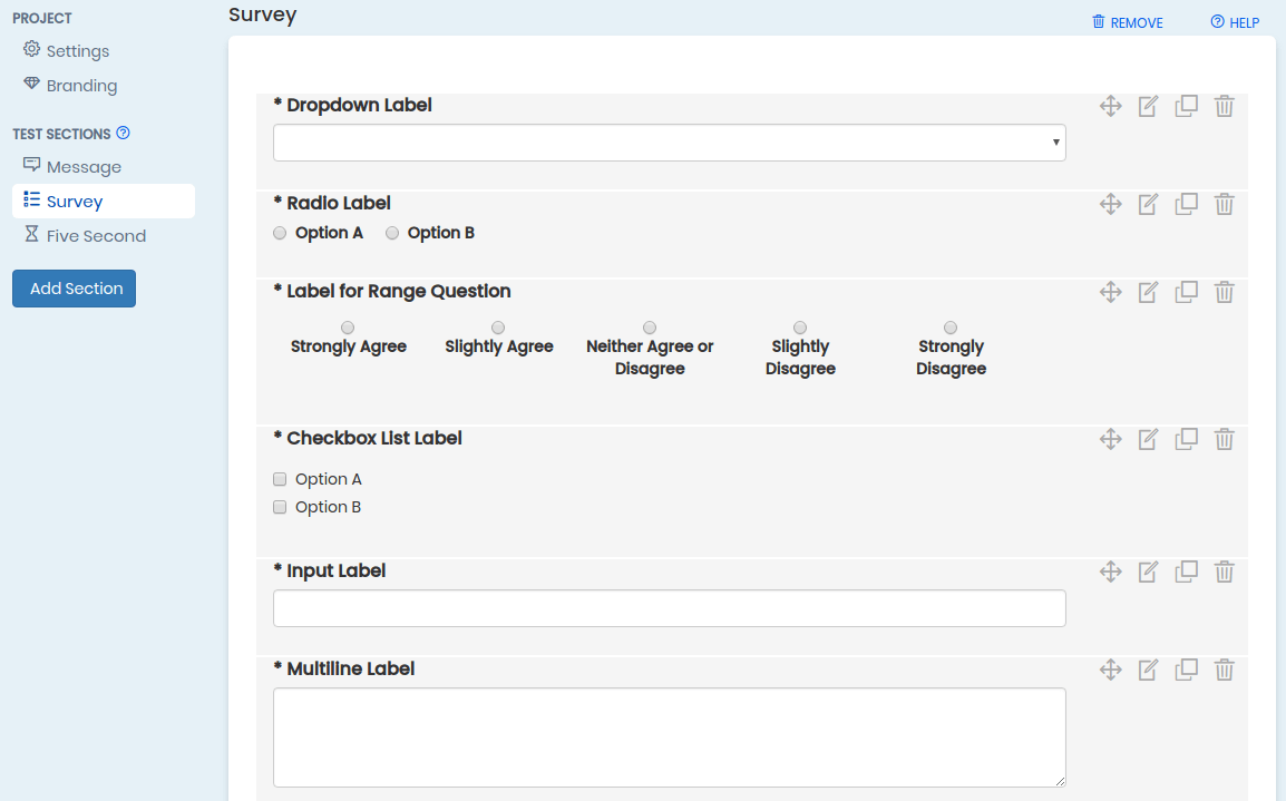 Survey Creation